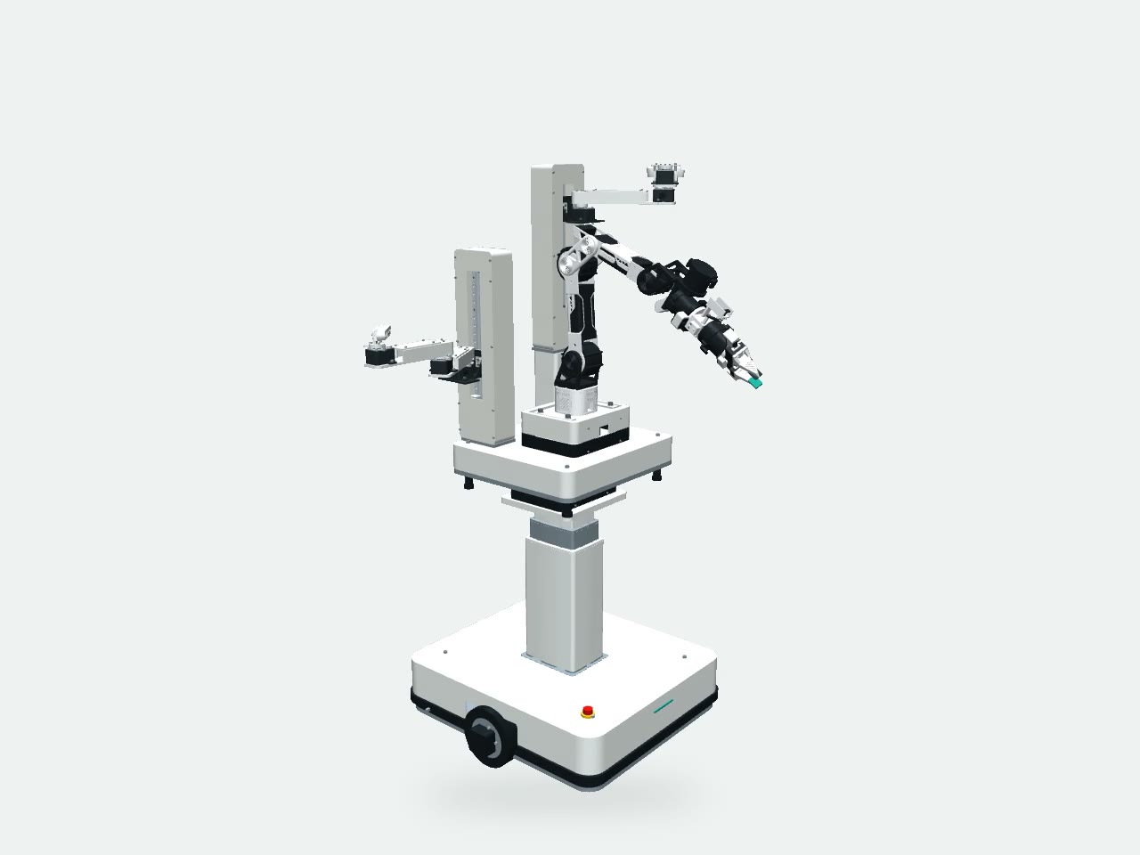 Development arm, camera module and mobile lift design